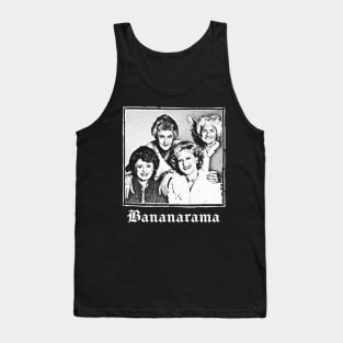 Bananarama - Retro 80s Fan Art Design Tank Top